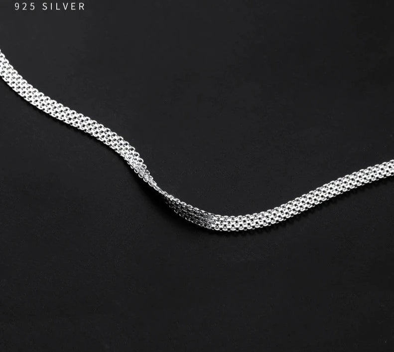 Stylish 925 Silver Necklace Chain for Women - MQ Collection