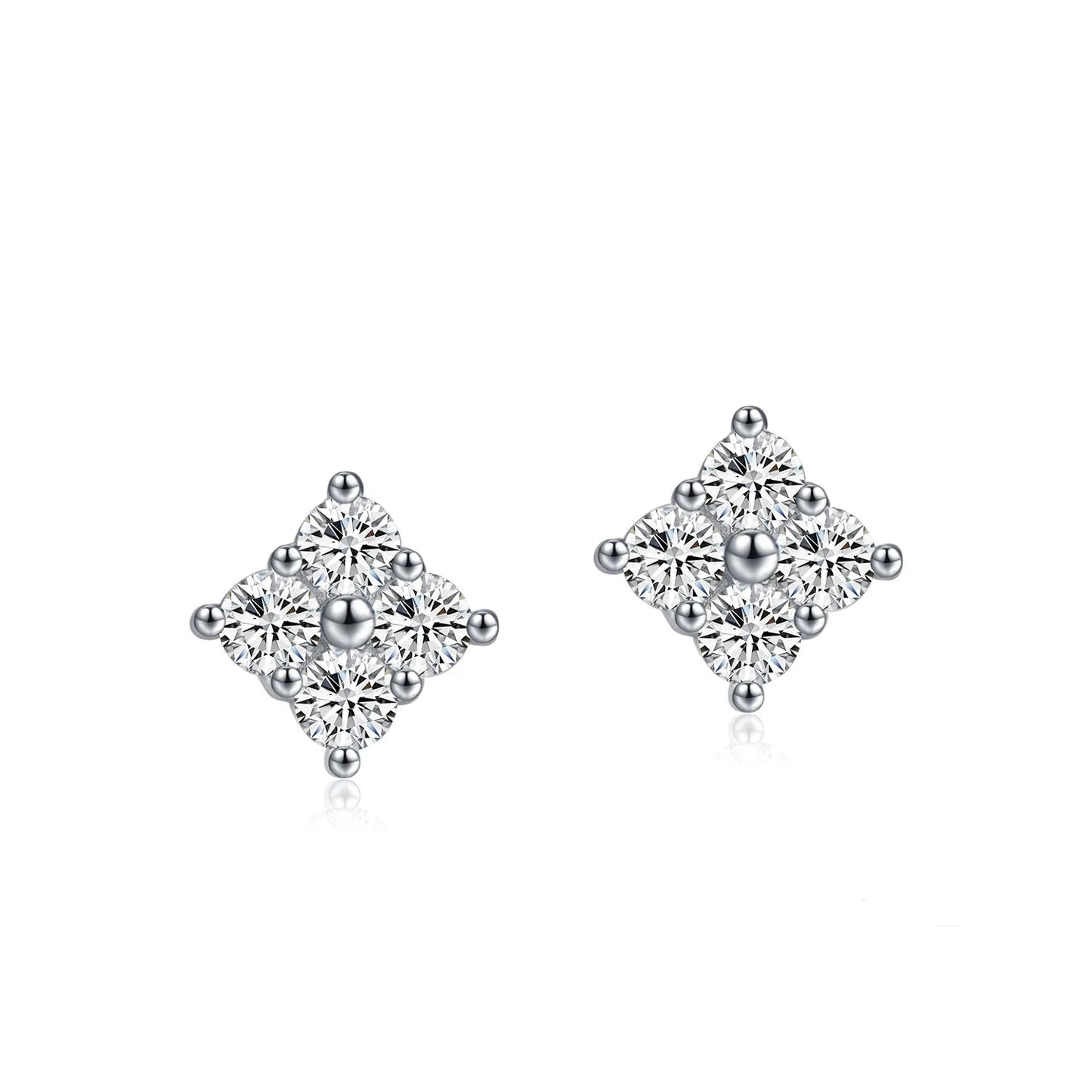 MQ Sparkle with Moissanite: Affordable Brilliance for Women's Earrings