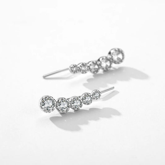 Stylish 925 Sterling Silver Wings Earrings for Women - MQ Jewelry