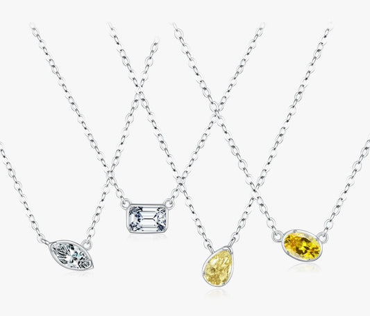 Upgrade Your Style with MQ 4 Models 925 Silver Necklaces for Women - Shop Now!