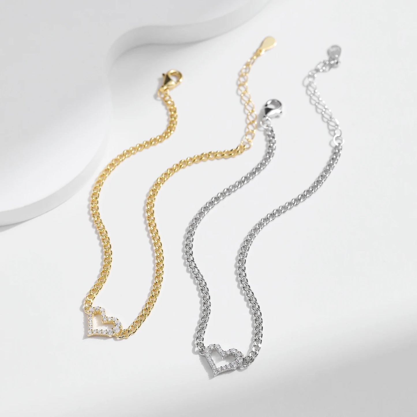 MQ D Color Moissanite Bracelets - 925 Silver