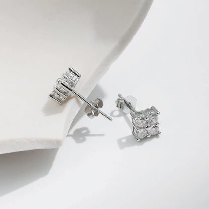 MQ Sparkle with Moissanite: Affordable Brilliance for Women's Earrings