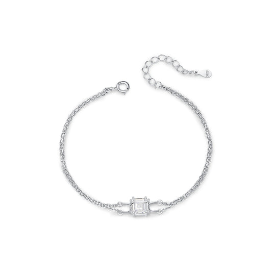 Stunning MQ Silver Bracelet - Perfect Anniversary Gift for Women!