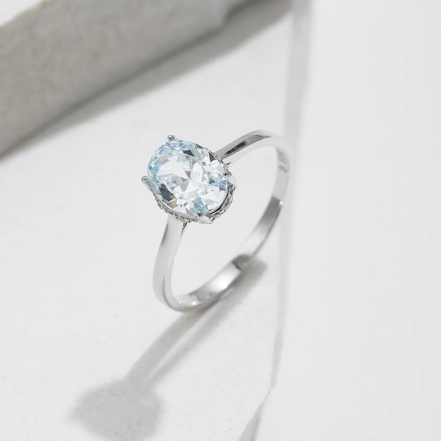 Stunning Ocean Blue Ring for Women | 925 Silver | Limited Stock!