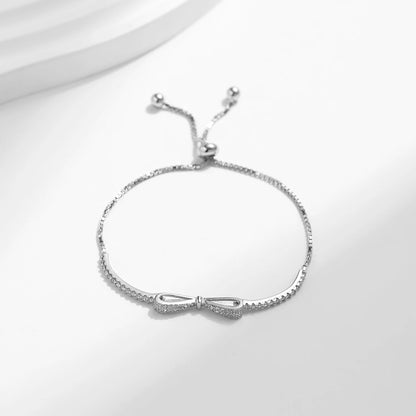ROUH Sparkling Sterling Silver Bracelet for Women