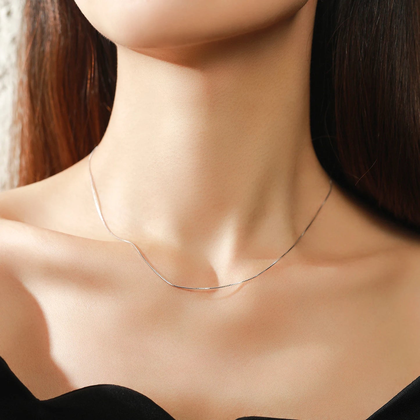 Stunning 925 Silver Necklaces for Women: Shop MQ's Basic Chain 7 models Collection!