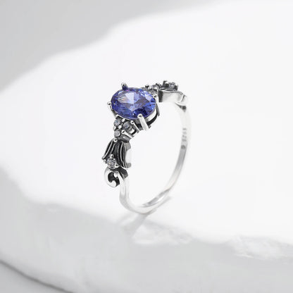 Upgrade Your Style with MQ 925 Silver Dark Blue Jewelry for Women!