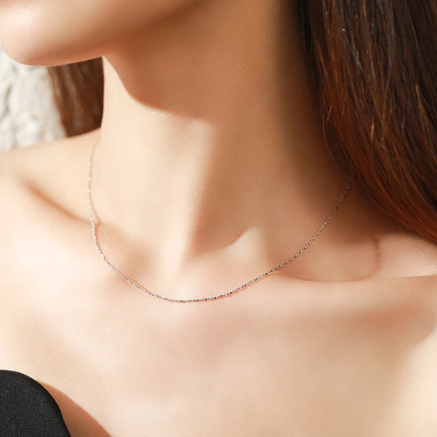 Stunning 925 Silver Necklaces for Women: Shop MQ's Basic Chain 7 models Collection!
