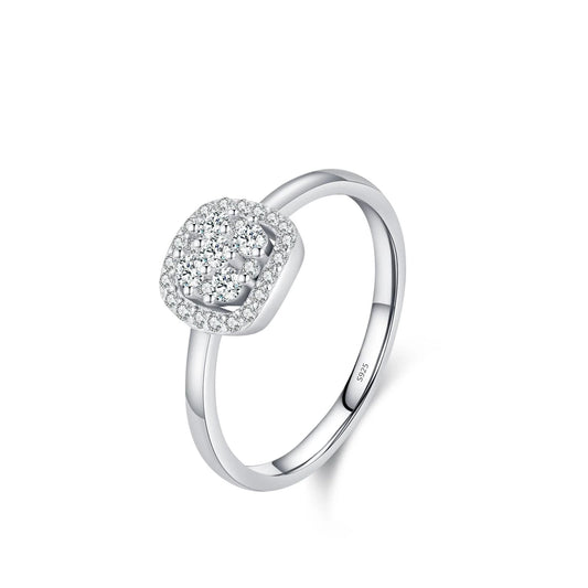Stunning MQ Sterling Silver Ring - Fine Jewelry for Women
