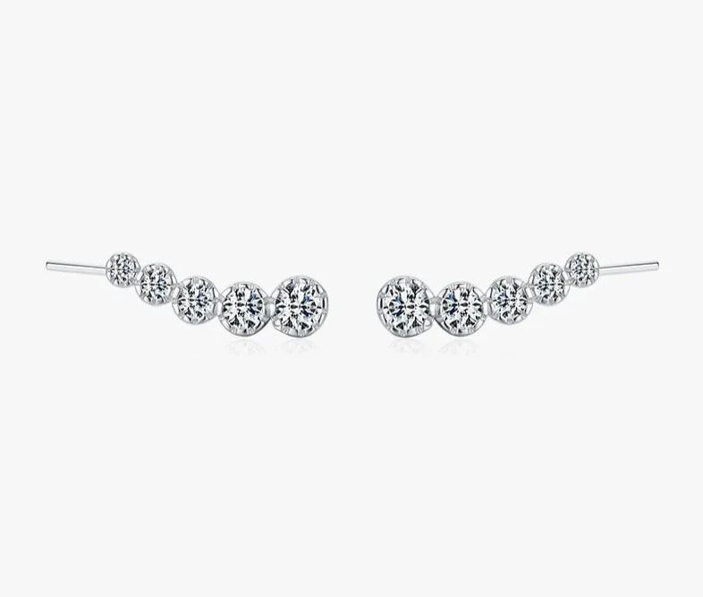 Stylish 925 Sterling Silver Wings Earrings for Women - MQ Jewelry