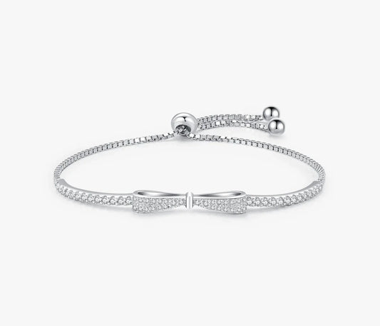ROUH Sparkling Sterling Silver Bracelet for Women