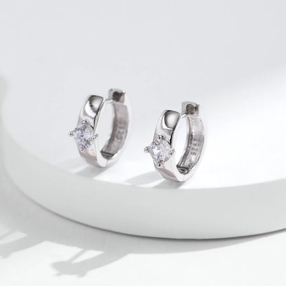 MQ Moissanite Lab Diamond Earrings - 925 Silver