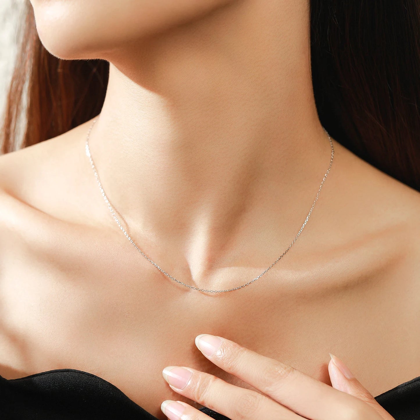 Stunning 925 Silver Necklaces for Women: Shop MQ's Basic Chain 7 models Collection!