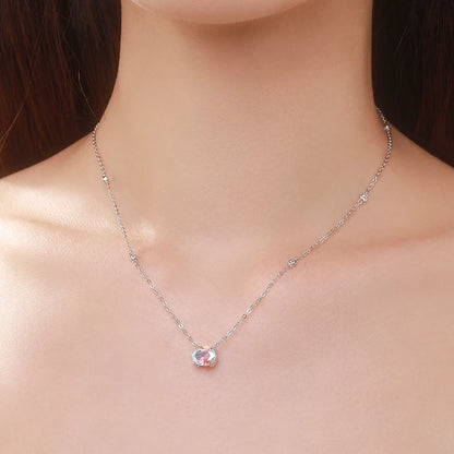 Hazel 925 Sterling Silver Necklace For Women.