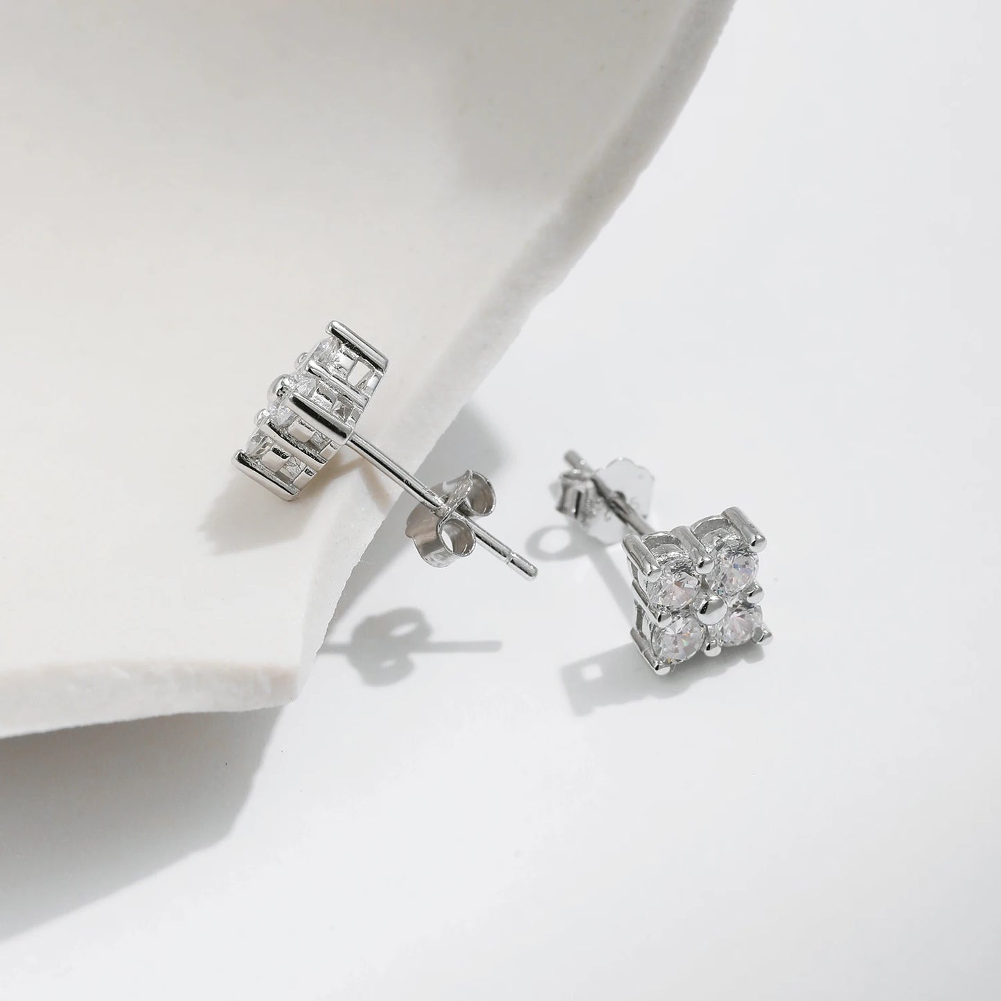 MQ Sparkle with Moissanite: Affordable Brilliance for Women's Earrings