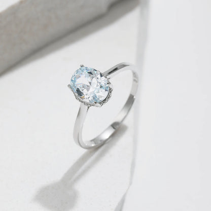 Stunning Ocean Blue Ring for Women | 925 Silver | Limited Stock!