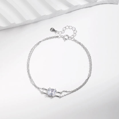 Stunning MQ Silver Bracelet - Perfect Anniversary Gift for Women!