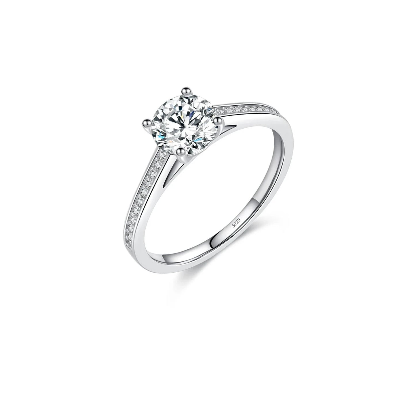 MQ Moissanite Ring S925 Silver - Eternal Brilliance